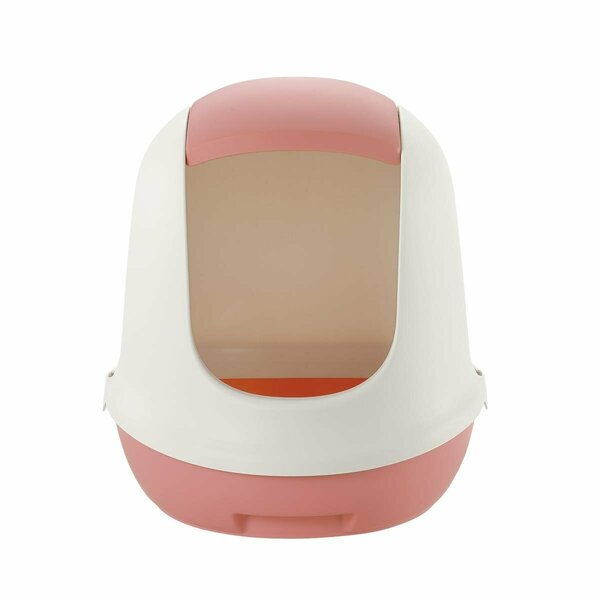 Petpalace PAW TRAX Dome Hooded Cat Litter Box - Pink PE3199772